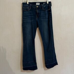 FRAME Made in the USA Le Crop Mini Cropped Jeans Size 28
